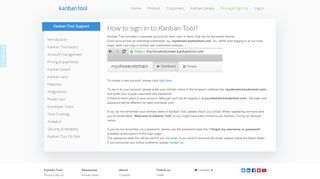 
                            4. How to sign in to Kanban Tool? | Kanban Tool Support
