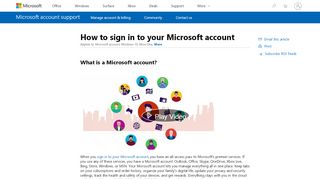 
                            2. How to sign in to your Microsoft account - Microsoft Support