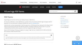 
                            1. How to sign PDF with Acrobat DC Fill & Sign - Adobe