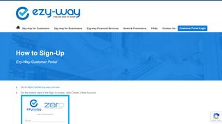 
                            1. How to Sign-Up – Ezyway