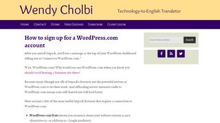 
                            6. How to sign up for a WordPress.com account - …