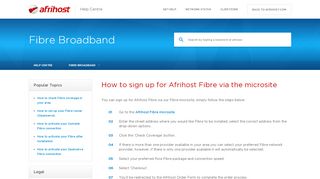 
                            1. How to sign up for Afrihost Fibre via the microsite ...