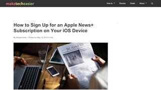 
                            6. How to Sign Up for an Apple News+ Subscription on Your iOS ...