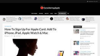 
                            11. How To Sign Up For Apple Card: Add To iPhone, …