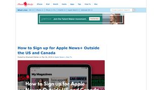 
                            9. How to Sign up for Apple News+ Outside the US and Canada