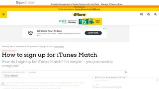 
                            3. How to sign up for iTunes Match | iMore