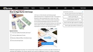 
                            5. How to Sign Up for Job Corps | Chron.com