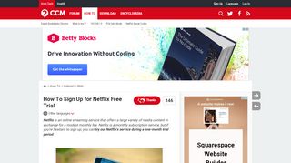 
                            7. How To Sign Up for Netflix Free Trial - ccm.net