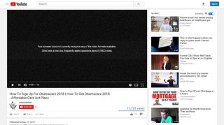 
                            7. How To Sign Up For Obamacare 2018 | How To Get ... - YouTube