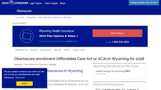 
                            8. How To Sign Up for Obamacare in Wyoming