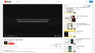 
                            6. How to sign up for Sprint eBill - YouTube