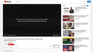 
                            8. How to sign up for the Amazon AFFILIATE …