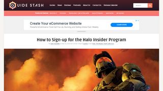 
                            2. How to Sign-up for the Halo Insider Program - Guide Stash