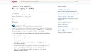 
                            7. How to sign up into JioTV - Quora