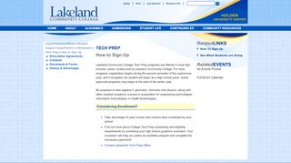 
                            4. How to Sign Up - myLakeland - Lakeland Community College