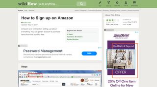 
                            11. How to Sign up on Amazon: 5 Steps (with Pictures) …