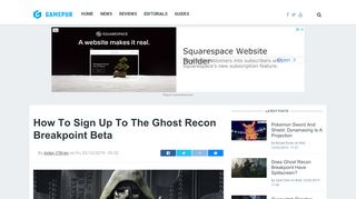 
                            6. How To Sign Up To The Ghost Recon Breakpoint …