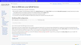 
                            9. How to SSH into your QNAP device - QNAPedia