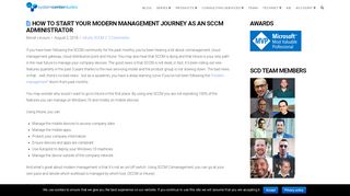 
                            7. How to start your Modern Management journey as an SCCM ...