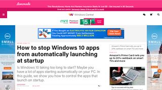 
                            8. How to stop Windows 10 apps from automatically launching ...