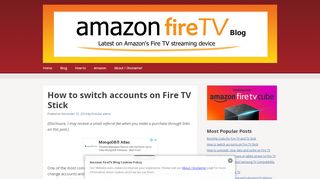 
                            7. How to switch accounts on Fire TV Stick | Amazon FireTV Blog