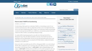 
                            1. How to test if ADFS is functioning - DaGint Computer Support