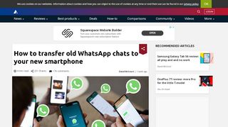 
                            8. How to transfer old WhatsApp chats to your new smartphone