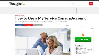 
                            9. How to Use a My Service Canada Account - ThoughtCo