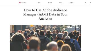 
                            9. How to Use Adobe Audience Manager (AAM) Data …