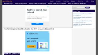 
                            4. How To Use Apental Calc FB Auto Liker App 2019 for ...