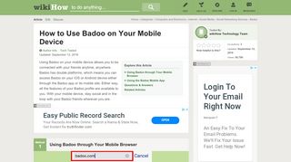 
                            9. How to Use Badoo on Your Mobile Device (with Pictures ...