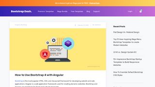 
                            6. How to Use Bootstrap 4 with Angular