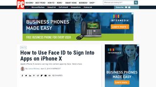 
                            5. How to Use Face ID to Sign Into Apps on iPhone X | PCMag.com
