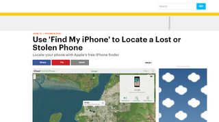 
                            6. How to Use 'Find My iPhone' to Locate a Lost Phone - Lifewire