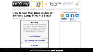 
                            7. How to Use Mail Drop in iOS for Sending Large Files via Email
