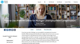 
                            10. How to Use MARVIN Online for Michigan Unemployment ...