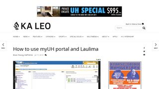 
                            4. How to use myUH portal and Laulima | New Student ...