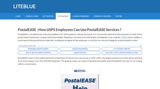 
                            6. How to Use PostalEASE Employee Web? - …