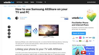 
                            3. How to use Samsung AllShare on your TV and PC | …