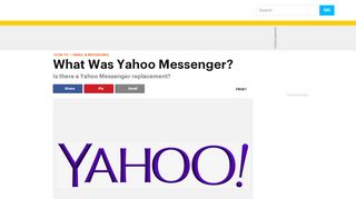 
                            2. How to Use the Yahoo Messenger Web Login - Lifewire
