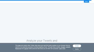 
                            6. How to use Twitter analytics - Twitter for Business