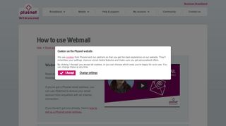 
                            2. How to use Webmail | Help & Support - Plusnet