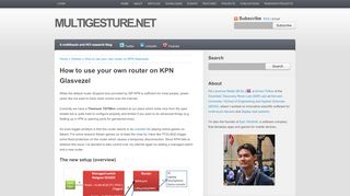 
                            8. How to use your own router on KPN Glasvezel — Multigesture.net