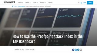 
                            1. How to Using the Proofpoint Attack Index in the TAP Dashboard ...