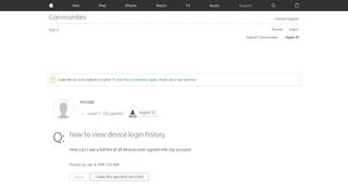 
                            6. how to view device login history - Apple Community