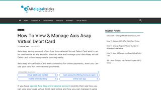 
                            6. How To View & Manage Axis Asap Virtual Debit Card ...