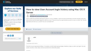 
                            2. How to view User Account login history using Mac …
