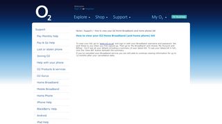 
                            4. How to view your O2 Home Broadband (and home phone) bill ...