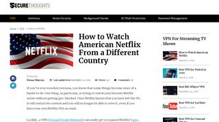 
                            9. How to Watch American Netflix From a Different Country