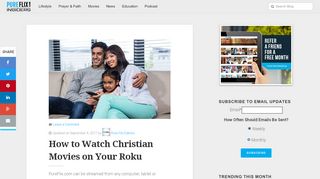 
                            7. How to Watch Christian Movies on Your Roku - Pure Flix
